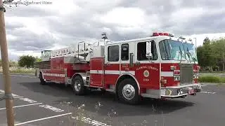 **MANY ALLEY DOCKS** Alameda County Fire Truck 17 Tiller Training