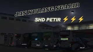 JAN KURANG ANGAJAR ~ Mabar GLEDEXXX ⚡⚡#busimulatorindonesia #bussid 4.3.2