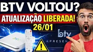 BTV VOLTOU A FUNCIONAR? ALERTA! BTV 11 VOLTOU? BTV 13 VOLTOU? BTV (ATUALIZA&Ccedil;&Atilde;O 26/01)
