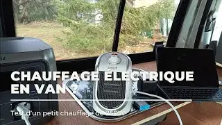 Chauffage électrique van et fourgon aménagé 250W