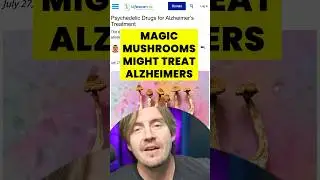 Magic Mushrooms Might Treat Alzheimer&rsquo;s #aging #alzheimers #longevity