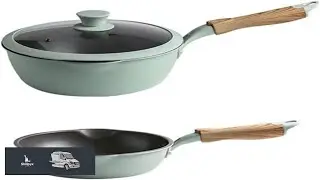 3pcs Gas Stove Induction Cooker Kitchen Non Stick Frying Pan + Wok Cooking