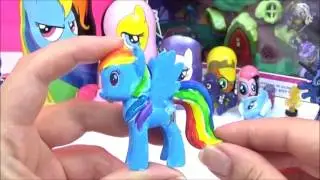 10 MLP My Little Pony Mane 6 Toys Surprise Nesting Dolls! Custom MLP Kids Toys Video