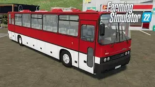 Ikarus 250 - Farming Simulator 2022 [FS 22 LS 22 Bus Car Truck Mod] #fs22 #farming #car #game #bus