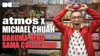 【MICHAEL CHUAH】atmos X Michael Chuah Daruma Neko Sama Collection