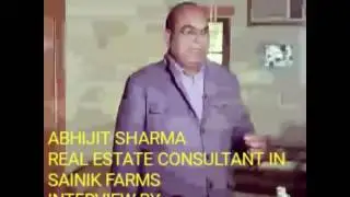 Interview by news24 about sainik farms