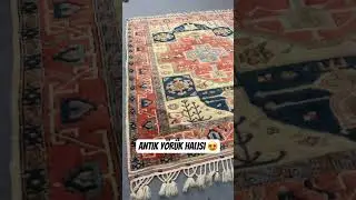 M&uuml;thiş Antik Y&ouml;r&uuml;k el dokuma antika halı ❤️
