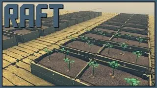 Potato Farm - Raft Gameplay - Part 16 [Let's Play Raft Game / Raft Gameplay]