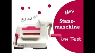 Mini Stanzmaschine /  Vaessen Creative / Mini Embossing + Cutting Machine / Cut easy mini / Mec easy
