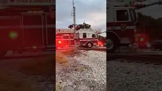 We Got A Horn Show From A Fire Truck!