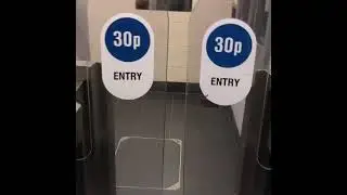 Use pay toilet for free