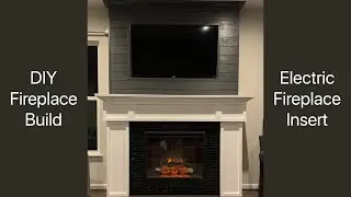DIY Floor-to-Ceiling Fireplace Build in 5 min!