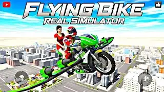 🚴&zwj;♂️ Flying Bike Real Simulator 3D &ndash; High Speed City Flying Bike Gameplay Walkthrough