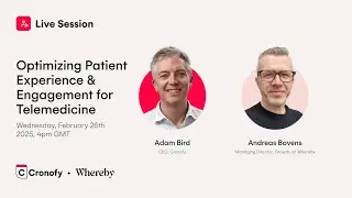 UI/UX for Telemedicine: Optimizing Patient Experience & Engagement | Webinar with Industry Leaders