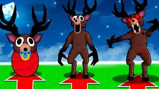 Ne CHOISISSEZ PAS le MAUVAIS MONSTRE 99 NUITS sur Minecraft ! ( bébé , normal , 3h du matin )