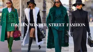 Winter Street Style In Milan 🇮🇹 January 2025 | Italian Daily Looks In 3°C Cold Weather
