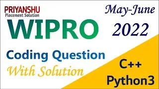 Wipro last slot coding questions | Wipro coding test questions and answers | Wipro C | Wipro python