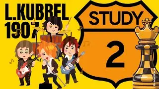 Study 2 - Leonid Kubbel | Solving Studies to Improve Chess Calculation