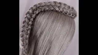 tutorial con trenza DE  nudos con 4 cabos invertida