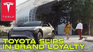 Toyota slips in brand loyalty and it&rsquo;s partly due to Tesla