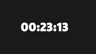 23 Minute 13 Second Timer - (1393/36,000)