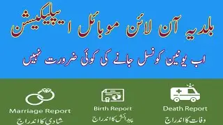 Baldia Online Mobile Application Launched ||How To Register Birth Certificate || Baldia Online App