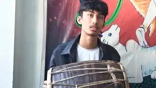 Newari song dhuns massup with dhime and basuri || Guru Rajendra Maharjan