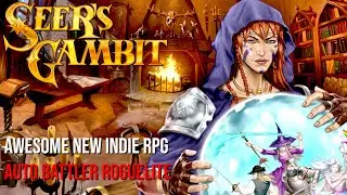 This Indie Roguelite RPG Auto Battler Game Just Introduced An AWESOME New Character | Seer's Gambit