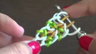 CALINA Hook Only Rainbow Loom Bracelet Tutorial