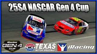 25S4 iRacing NASCAR Gen 4 Cup - Texas 2009 (No Commentary)
