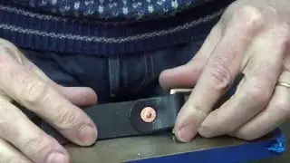 Making a Leather Bag - Part 3 of 7 - Bending Leather & Riveting