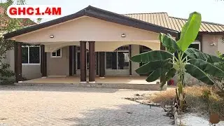 A Nice 3-Bedroom House + Plot Of Land For Sale | GHC1.4m At Kumasi Tech-Appiadu