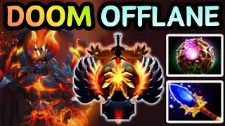 🔥 DOOM OFFLANE — “NO SPELLS FOR YOU 😂” TOTAL DISABLE MODE | DOTA 2 🔥