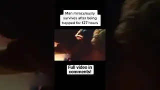 Man trapped in canyon for 127 hours!