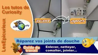 Une gal&egrave;re en camping-car : les joints de la douche qui l&acirc;chent enfin r&eacute;par&eacute;s ! Un travail &agrave; faire !