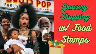 Grocery Shopping w/ Food Stamps 🤍 l Low Income Living l #Vlogmas #ShopWithMe #roadto1k