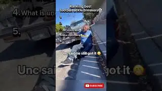 Ranking best football ankle breakers⚽️#shorts #memes