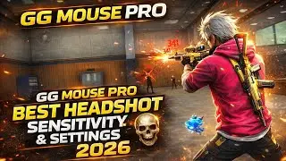 GG Mouse Pro Best Headshot Sensitivity & Settings 2026 | Never Seen Before 🔥
