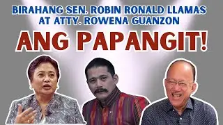 BIRAHANG SEN. ROBIN AT RONALD LLAMAS| SINO ANG MAS PANGIT?