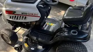 Reselling this MTD lawn mower/ fix and flip riding lawn mower