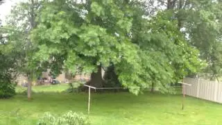 Crazy Storm Southern IN - 55mph wind; minor damage; hail...this blew in like a thief in the night.