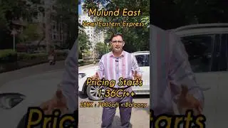 Mulund East|Eastern Express|2BHK|700+Balcony|Possession 2026|9867450623
