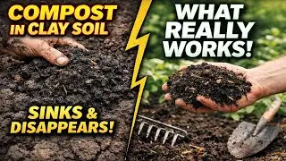 Why Compost Sinks Into Clay Without Fixing Anything — And What Actually Works