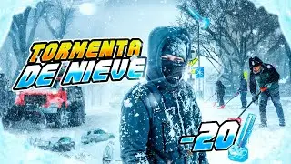 TRABAJAR en INVIERNO en CANADÁ ES PEOR DE LO QUE IMAGINE 😰 ❄️ 🇨🇦 