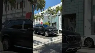 2023 Mercedes -Benz Maybach GLS 600 Bouncing and Driving