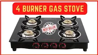 Butterfly Smart Glass 4 Burner Gas Stove | Amazon India
