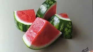 Watermelon🖌️ paiting  drawing 🖌️ @ LM STUDIO