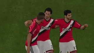 PES 2016 - San Lorenzo 0x5 River Plate (RECOPA SULAMERICANA)