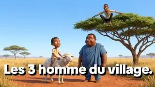 Les Trois Idiots du Village et le Mouton Disparu 🐑😂 | Conte Africain Dr&ocirc;le et Plein de Morale