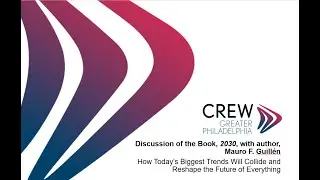 Discussion of the Book, 2030, with author Mauro F. Guill&eacute;n